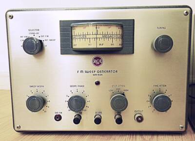 RCA WR-53A FM Sweep Generator manual 